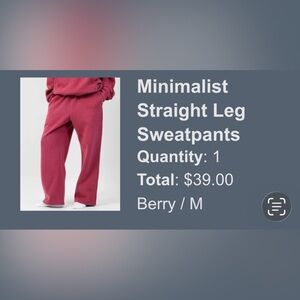 COMFRT brand minimalist sweatpants